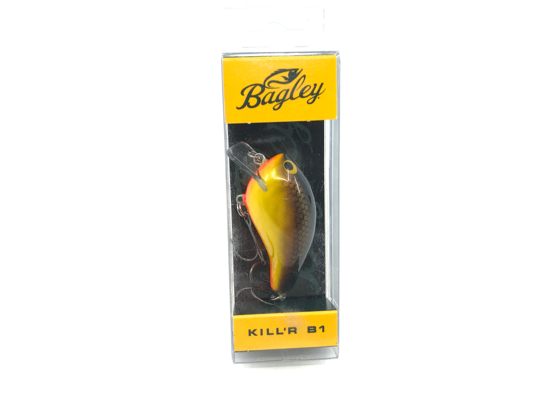 Bagley Kill'r B1 KB1 Square Bill KB1-GST Gold Tennesse Shad Color New in Box OLD STOCK2