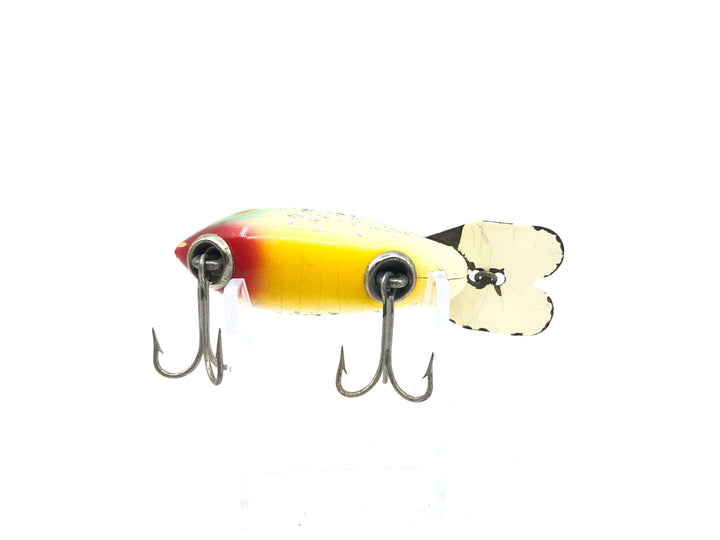 Bomber Wooden 300 Series 370 Silver Black Back Yellow Belly Silver Sparkle