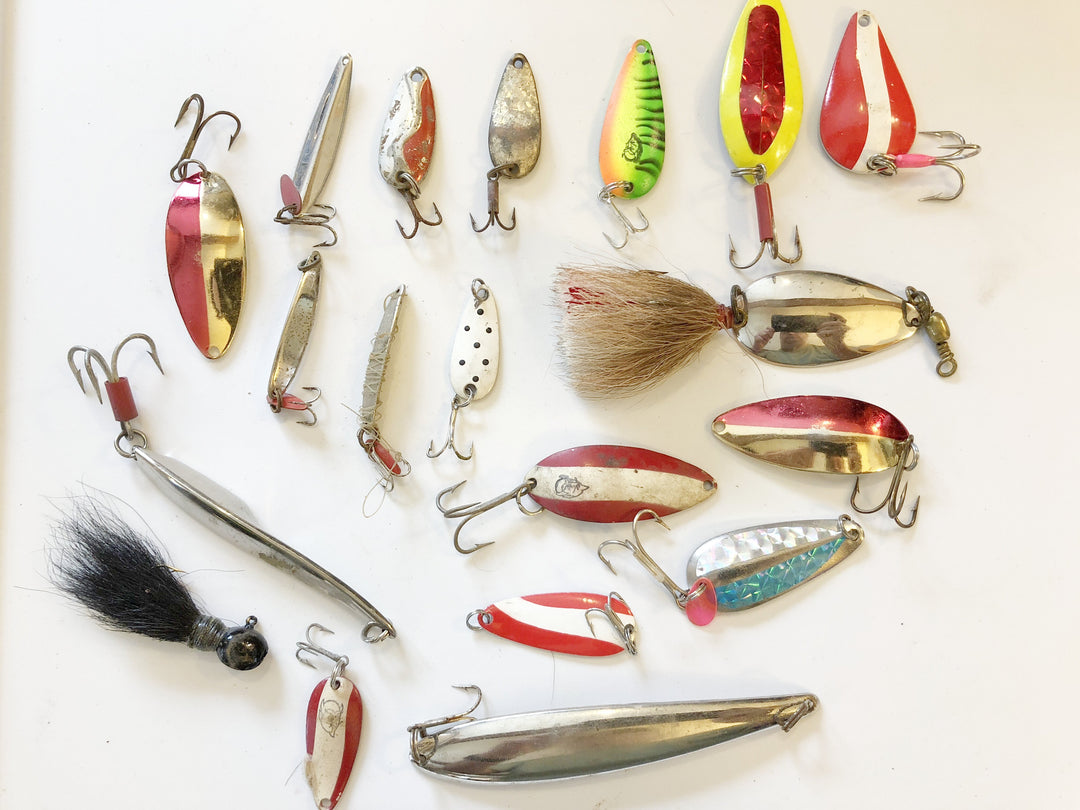 Huge lot of Metal Lures.  All for one price!