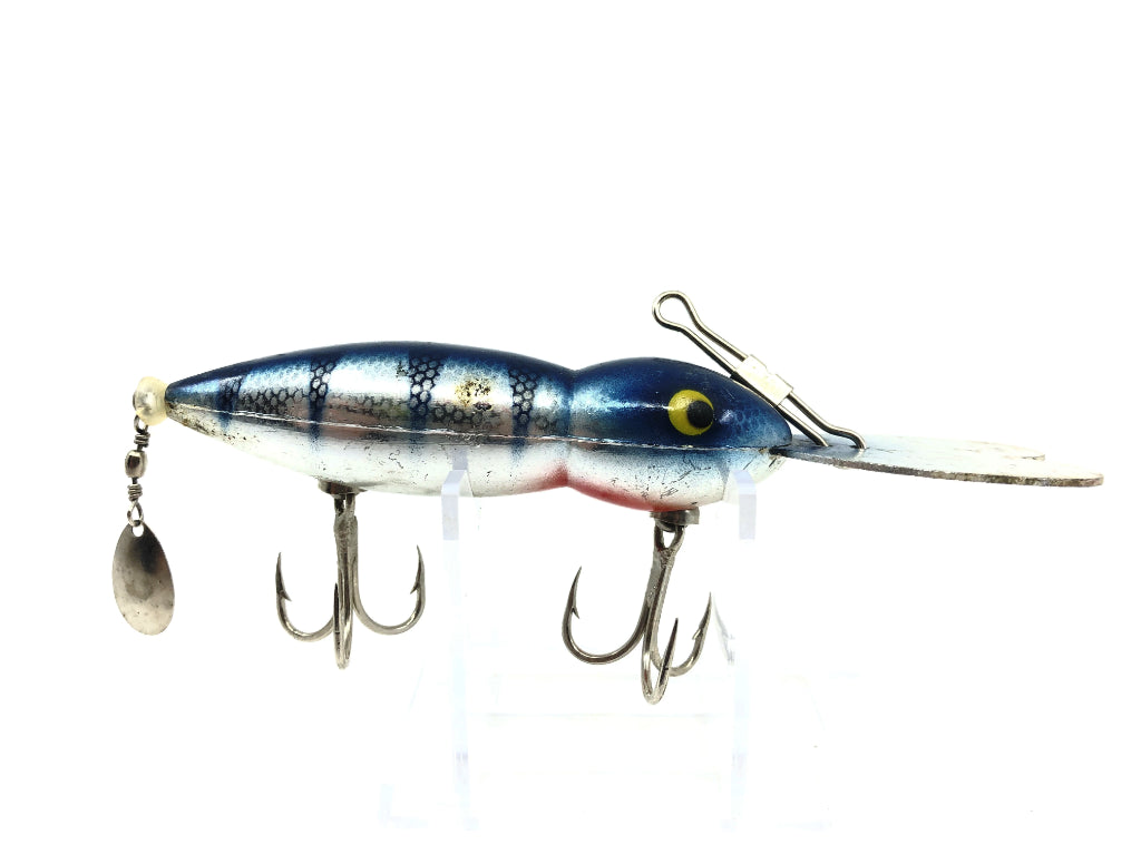 Hellbender Whopper Stopper Chrome Blue Ribs