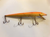 Rapala Original Floating Minnow Musky Sized 7" Orange and Gold