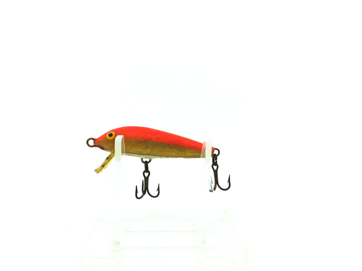 Rapala Floating Minnow F05 GFR Gold Fluorescent Red Color