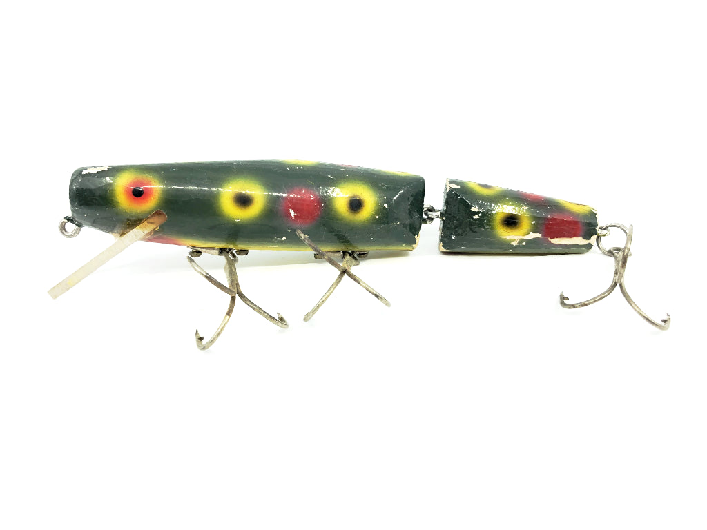 Wiley Jointed 6 1/2" Musky Killer in Red Spotted Frog Color