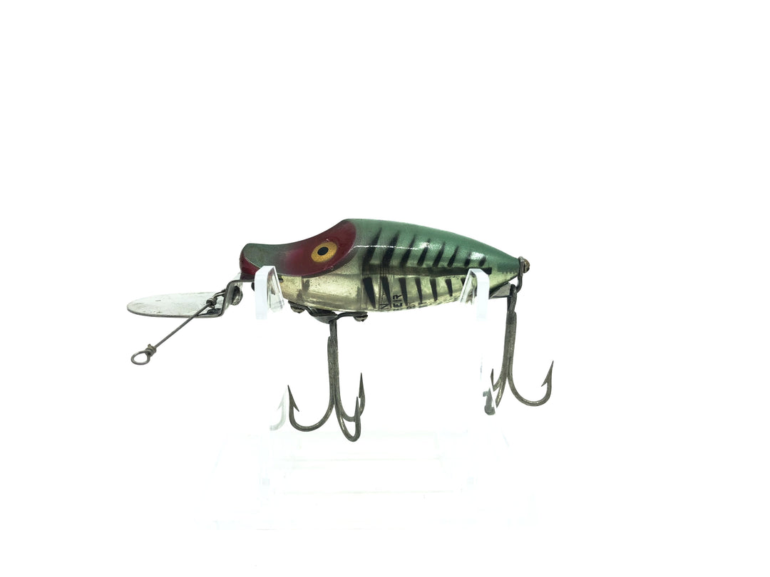 Heddon Go-Deeper River Runt Spook D9010 XRG Green Shore Minnow Color