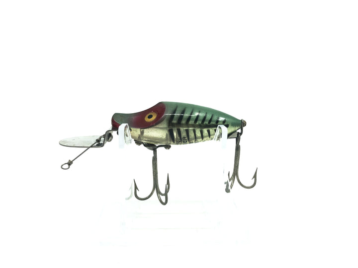 Heddon Go-Deeper River Runt Spook D9010 XRG Green Shore Minnow Color