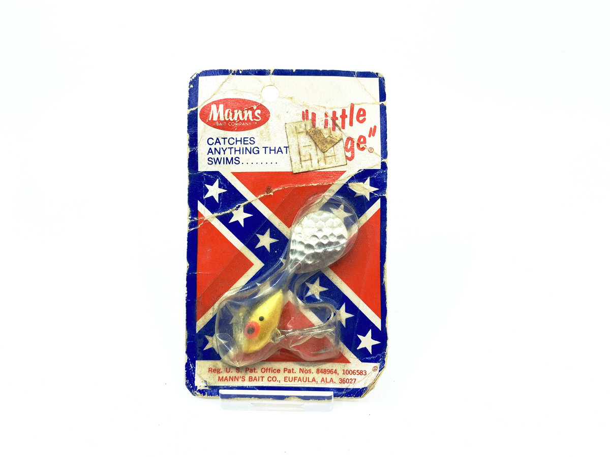 Little George Yellow Vintage Mann's Little George Yellow Black Color β My Bait Shop, LLC