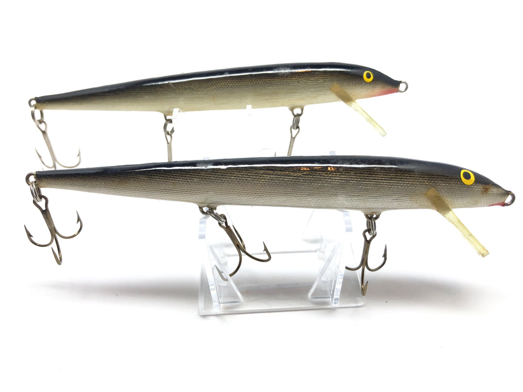 Pair of Original Floating Rapala Minnows 6.5" long