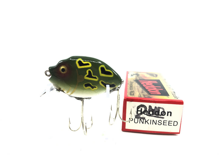 Heddon 9630 2nd Punkinseed X9630DGLF Dark Green Lunny Frog Color New in Box