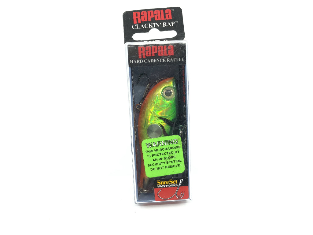 Rapala Clackin' Rap CNR-8 FT Firetiger Color New in Box Old Stock