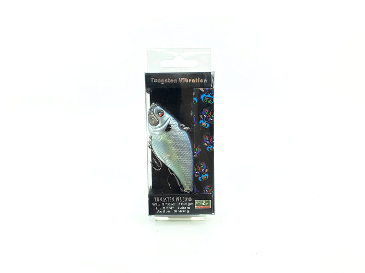 River2Sea Tungsten Vibe 70, Silver Shad Color New Old Stock
