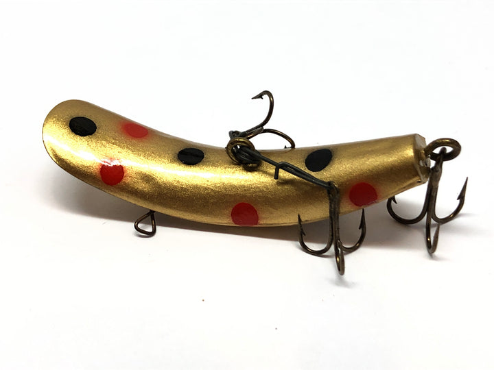 Helin Flatfish X4 Gold with Black and Red Spots
