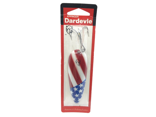 Eppinger Dardevle American Flag Lure 1 oz New on Card