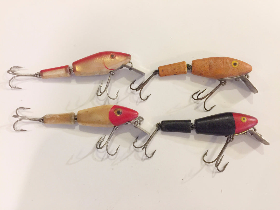 L & S Bassmaster 15's Lot of Four, One opaque eye
