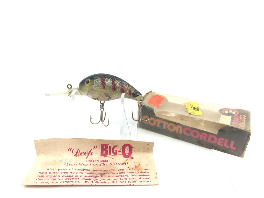 Cotton Cordell Deep Big-O Red Ribs Color with Box