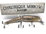 Jointed Chautauqua 8" Minnow Musky Lure Special Order Color "HD Bullhead"