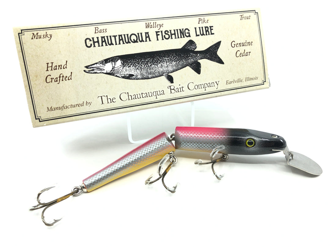 Chautauqua Custom Jointed Speed Pikie in White Scale Color