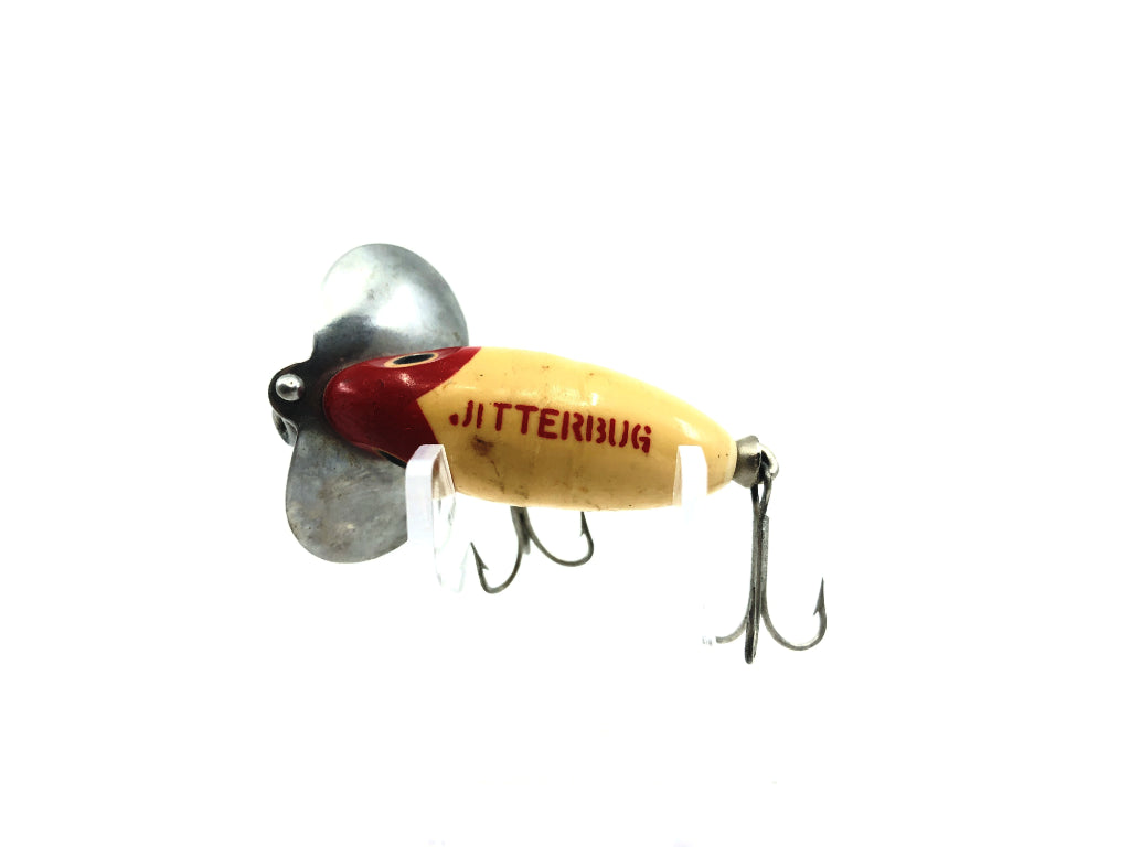 Arbogast Jitterbug Red and White