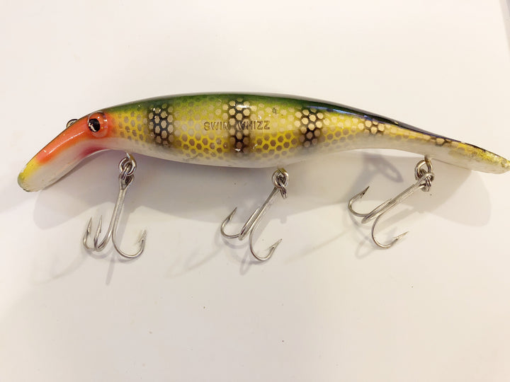 Homer Le Blanc Swim Whizz Musky Bait Perch Color