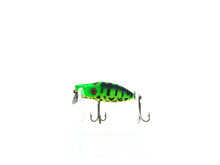 Heddon Tiny River Runt 350 GRA Green Fluorescent Crawdad Color