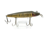 Early Creek Chub Pikie Wooden Glass Eyes Double Line Tie Pikie Color