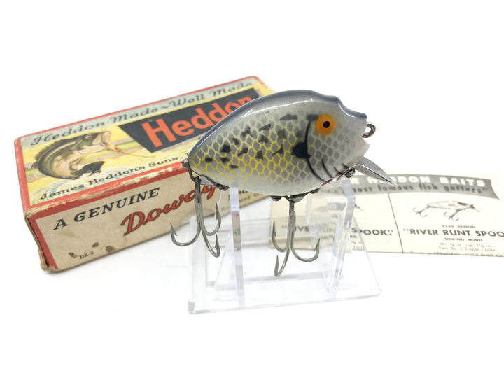 Vintage Heddon Punkinseed Crappie Color with Box and Insert