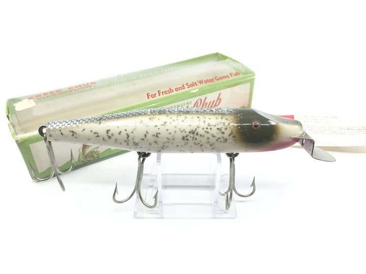 Creek Chub 2318 P Husky Pikie Minnow Silver Flash with Box and Paperwork