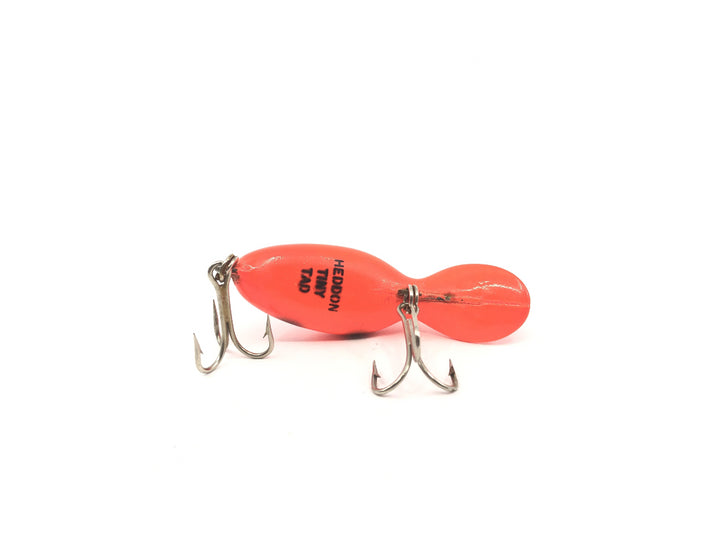 Heddon Tiny Tad Orange and Black Spots