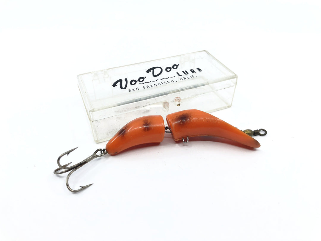 Voo Doo Lure Orange with Spots Color with Box