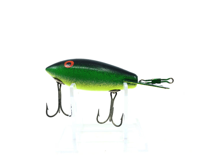 Bomber Wooden 500 Series Repainted Lime Color