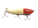 C.C. Roberts Mudpuppy Vintage Musky Lure Red White