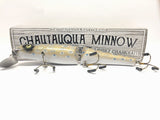 Jointed Chautauqua 8" Minnow Musky Lure Special Order Color "Blue Pike"