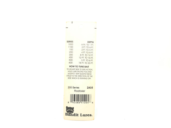 Bandit Series 200 Rootbeer color 2A05 Triple Grip Hooks New Old Stock