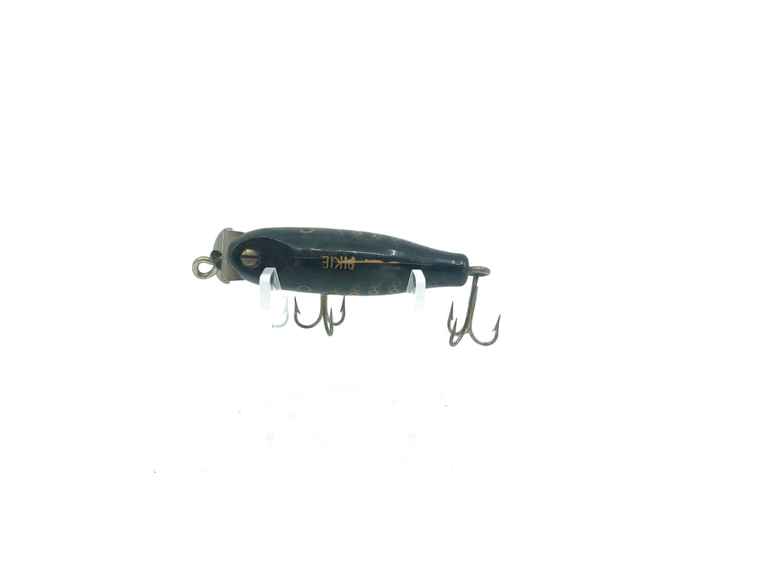 Creek Chub Wooden 9300 Spinning Pikie Black Scale Color 9333