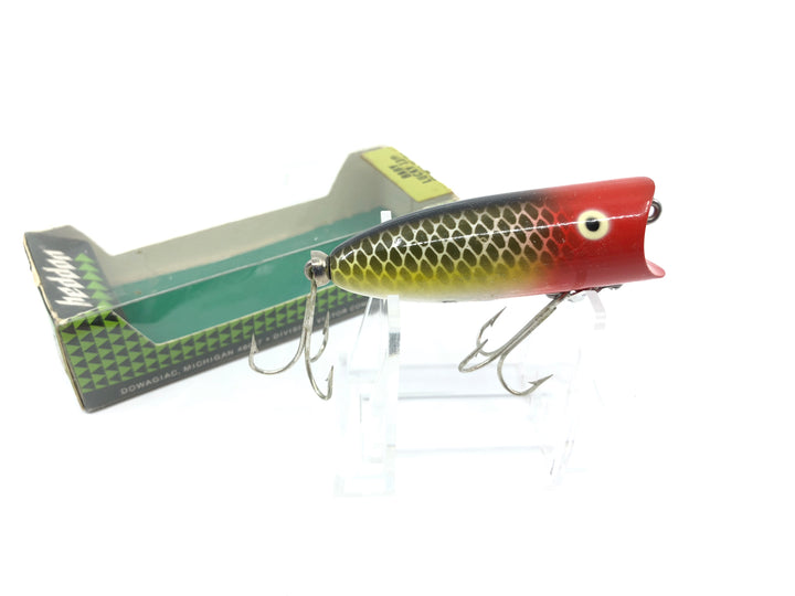 Heddon Baby Lucky 13 2400 JRH Frog Scale Red Head Color with Box