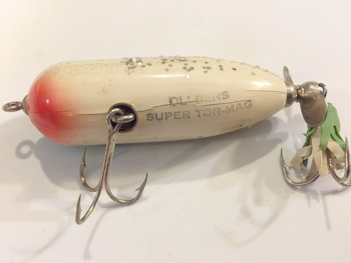 Ol' Bens Super Tor-Mag Lure in Silver Flash Christmas Tree Color