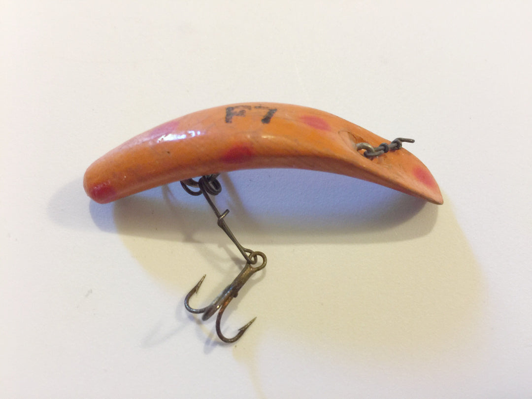Helin Flatfish F7 Orange with Red Spots