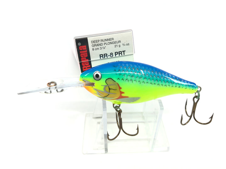 Rapala Risto Rap RR-8 PRT Parrot Color with Box