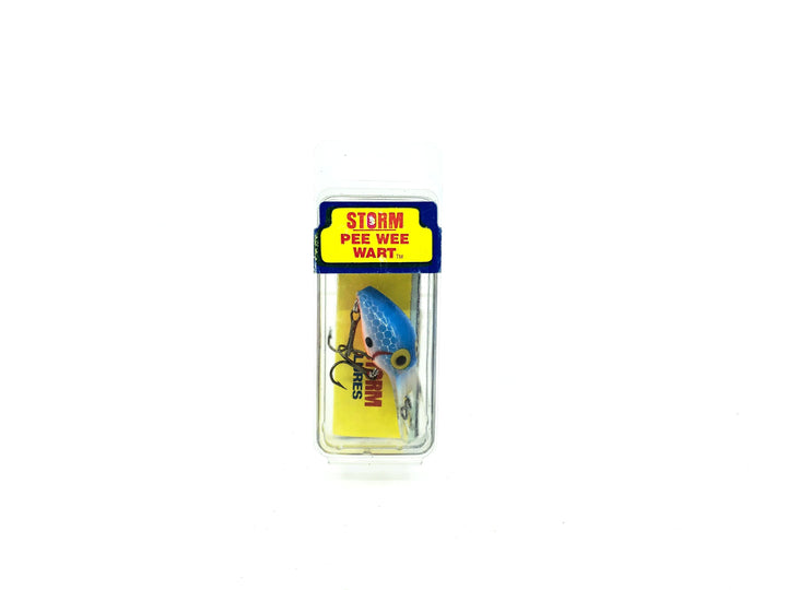 Storm Pee Wee Wart YV55 Blue/Pearl Shad Color New in Box