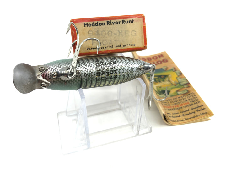 Heddon River Runt Spook Floater 9400-XRG Green Shore Color with Box