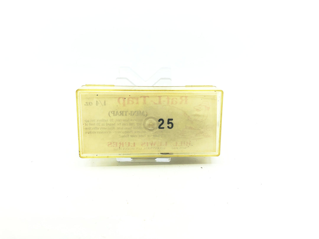 Bill Lewis Classics Rat-L-Trap #L1 Lectric Silver Color 1/2 oz with Box Old Stock