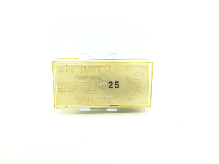 Bill Lewis Classics Rat-L-Trap #L1 Lectric Silver Color 1/2 oz with Box Old Stock