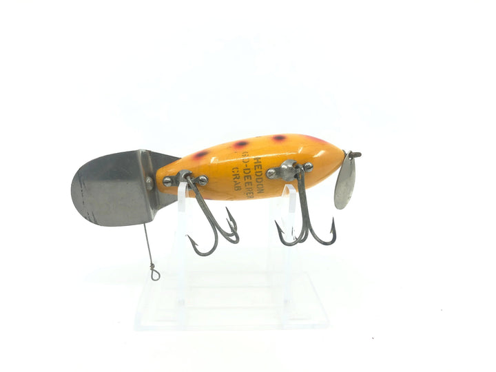 Heddon Go-Depper Crab, D1900, SO Spotted Orange Color