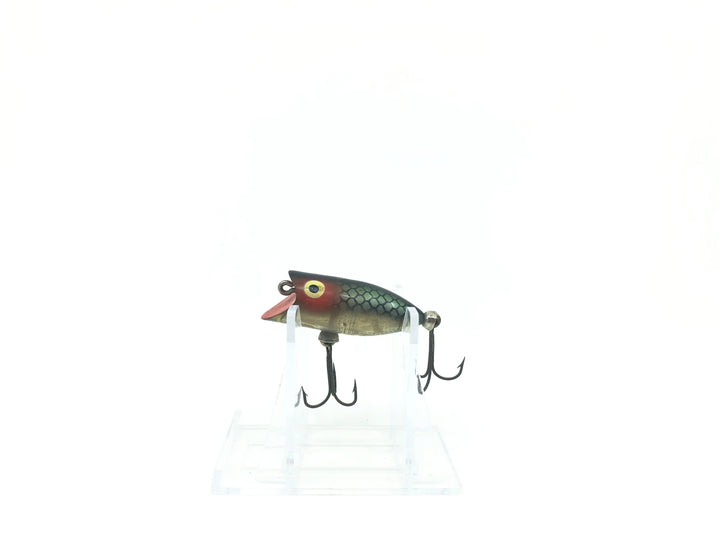 Heddon Tiny Lucky 13 D Green Scale Color