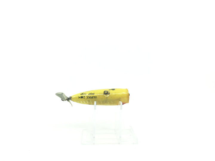 Burke Flex Plug Pop Top (XRY) Yellow Shore Color