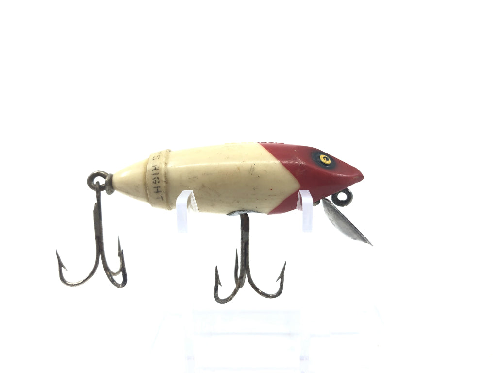 South Bend Fish Obite in Red and White
