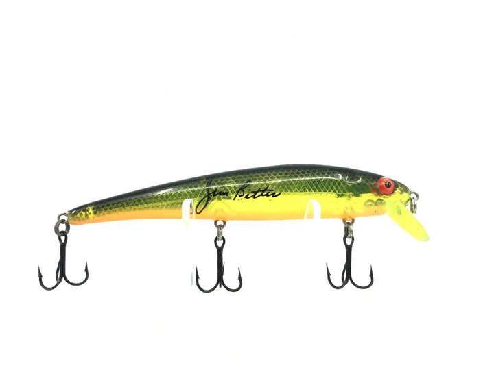 Bomber Pro Long A 15A XCHO Chartreuse Flash Orange Belly Jim Bitter Edition