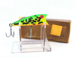 Bomber Popper Fluorescent Green in Model A Box