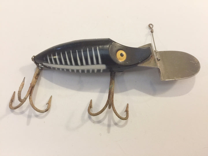 Heddon Go Deeper River Runt Black Shore Gold Eyes