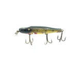 Creek Chub 700 Pikie in Pikie Color - Vintage Wooden Version with glass eyes