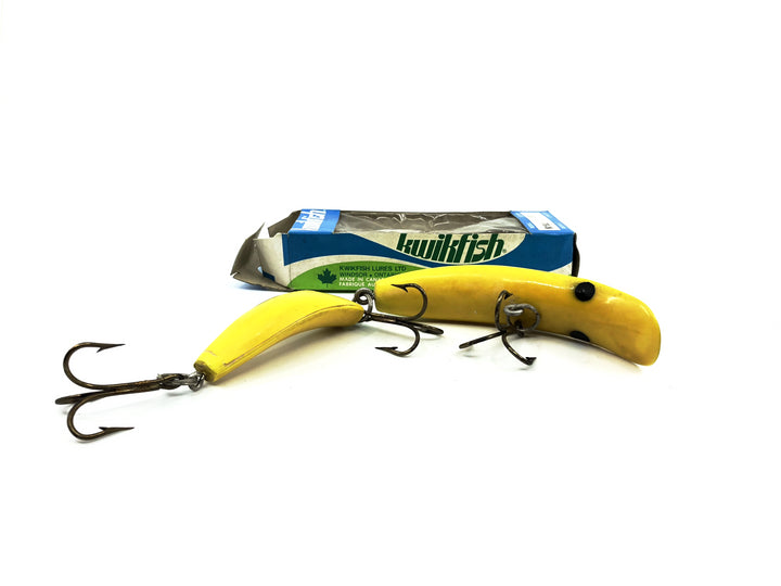Kwikfish Jointed K18J YF Yellow Fluorescent Color New in Box Old Stock